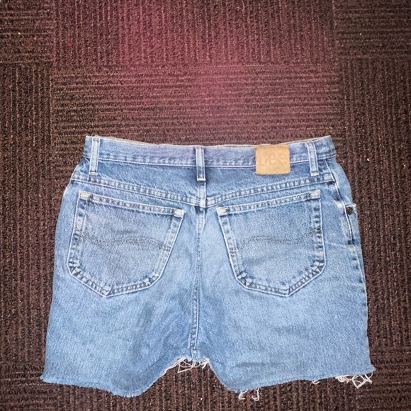 Vintage Lee Cutoff Denim Shorts - Picture 2 of 5